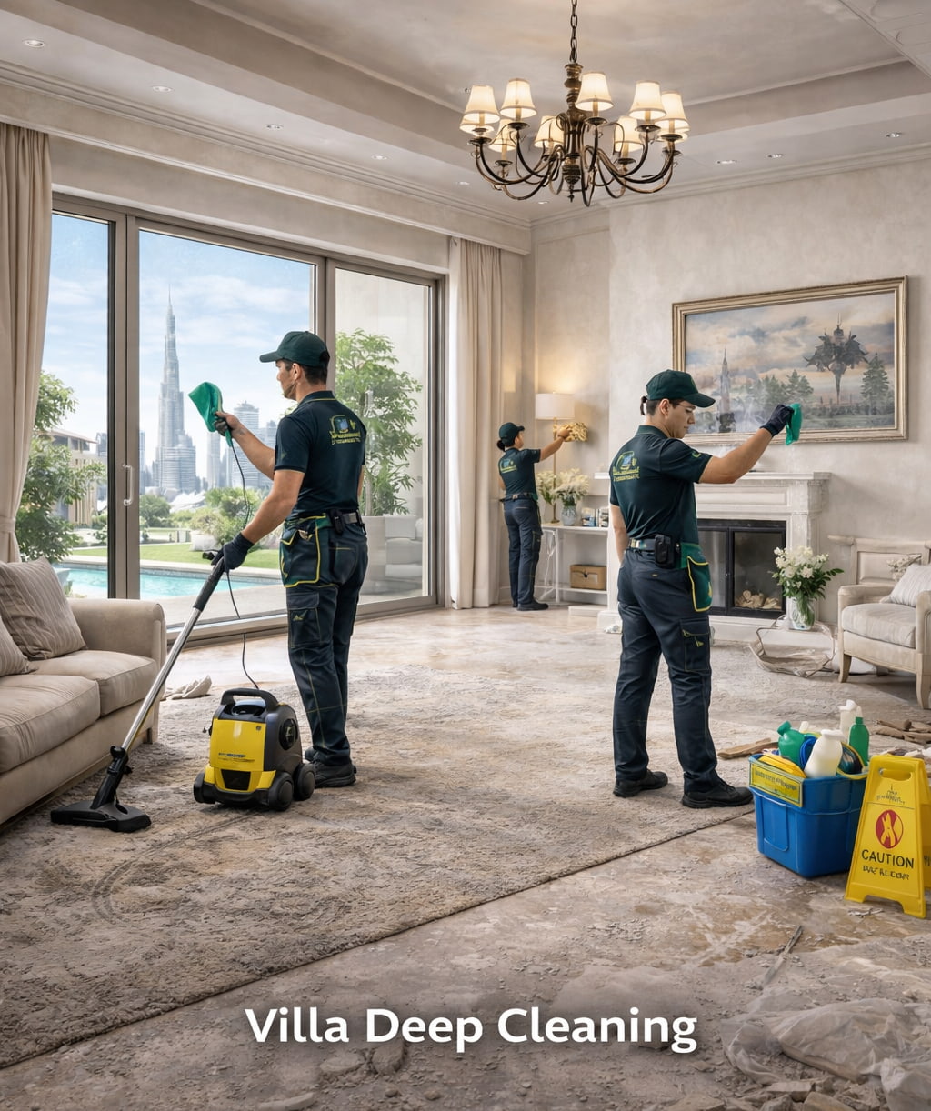 Villa Deep Cleaning Services in Dubai